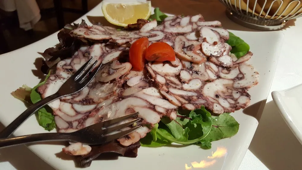 Octopus Carpaccio